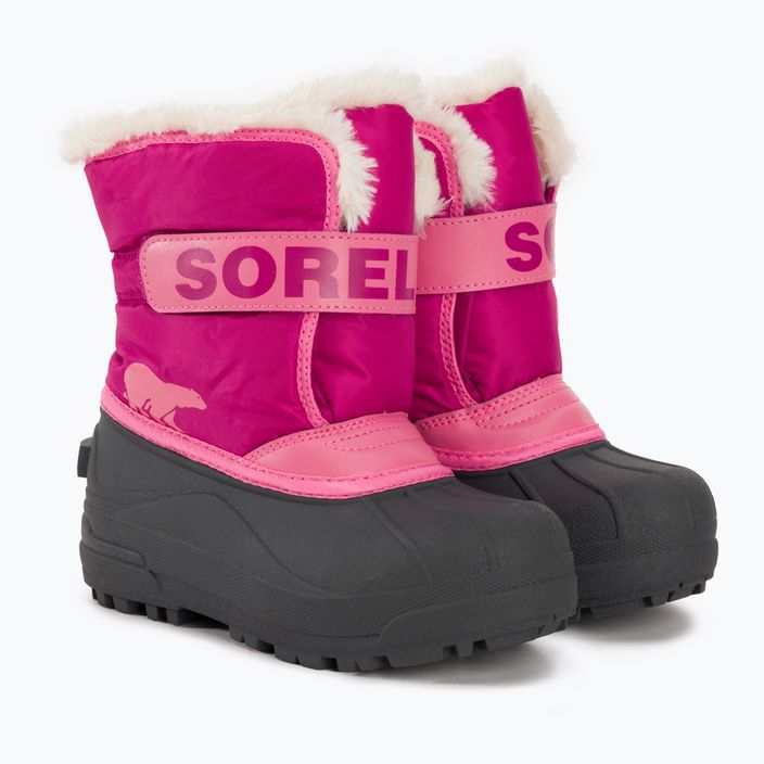 Sorel Snow Commander junior μπότες χιονιού tropical pink/deep blush 4