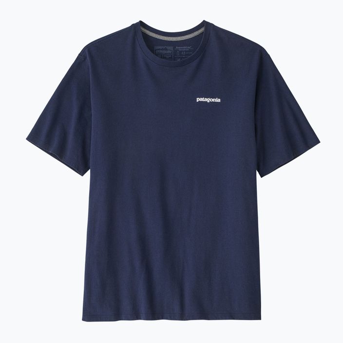 Ανδρικό t-shirt Patagonia P-6 Logo Responsibili-Tee classic navy trekking t-shirt 5