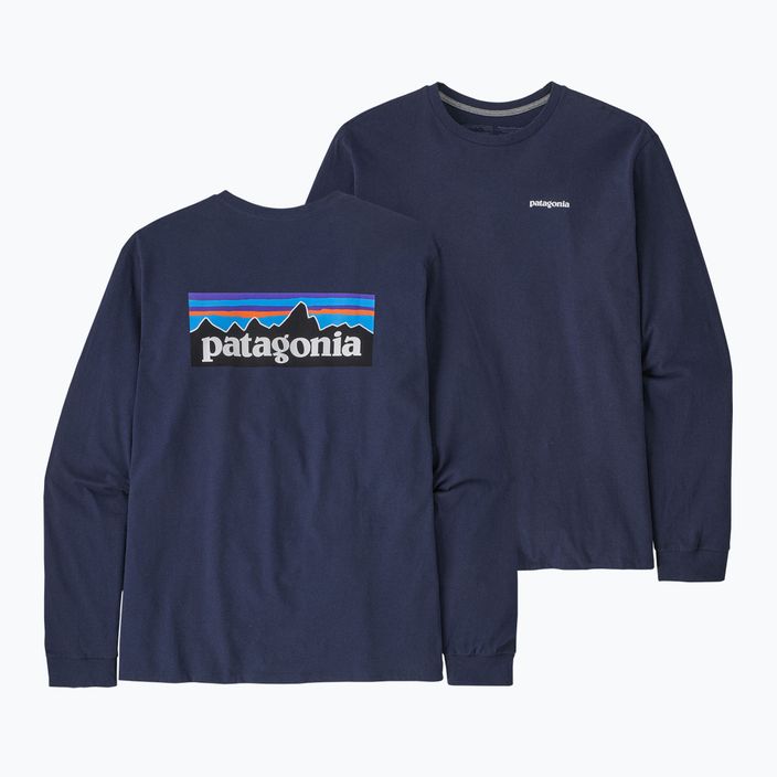 Ανδρικό Patagonia P-6 Logo Responsibili classic navy trekking longsleeve 3