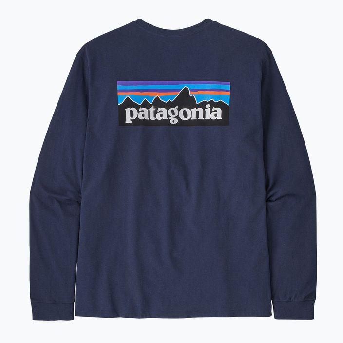 Ανδρικό Patagonia P-6 Logo Responsibili classic navy trekking longsleeve 5