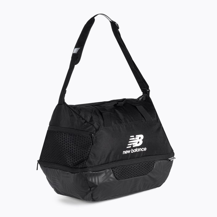 New Balance Team Base Holdall τσάντα προπόνησης μαύρο και λευκό BG93909GBKW 2