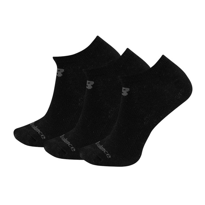 New Balance Performance Cotton Flat κάλτσες 3 ζευγάρια μαύρες 2