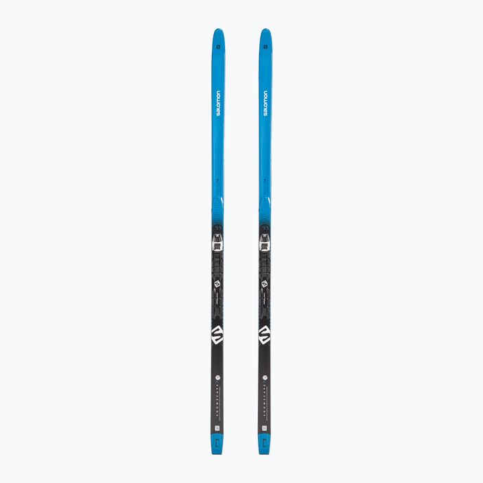 Ανδρικό cross-country σκι Salomon Snowscape 7 + Prolink Auto μπλε L409351PMM