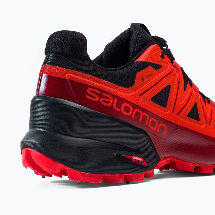 Salomon Spikecross 5 GTX ανδρικά παπούτσια για τρέξιμο κόκκινο L40808200 7