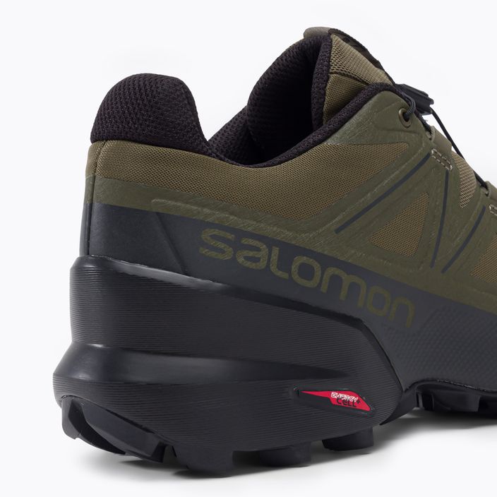Salomon Speedcross 5 Wide πράσινο ανδρικά παπούτσια μονοπατιών L40981300 8