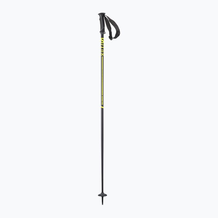 Salomon X 08 σκι στύλοι σκι μαύρο/κίτρινο L41172700 8