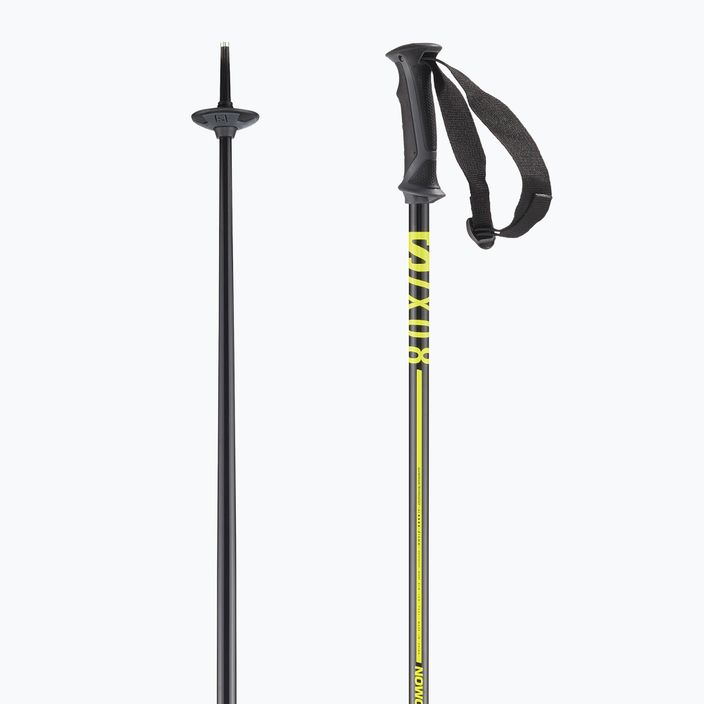 Salomon X 08 σκι στύλοι σκι μαύρο/κίτρινο L41172700 9