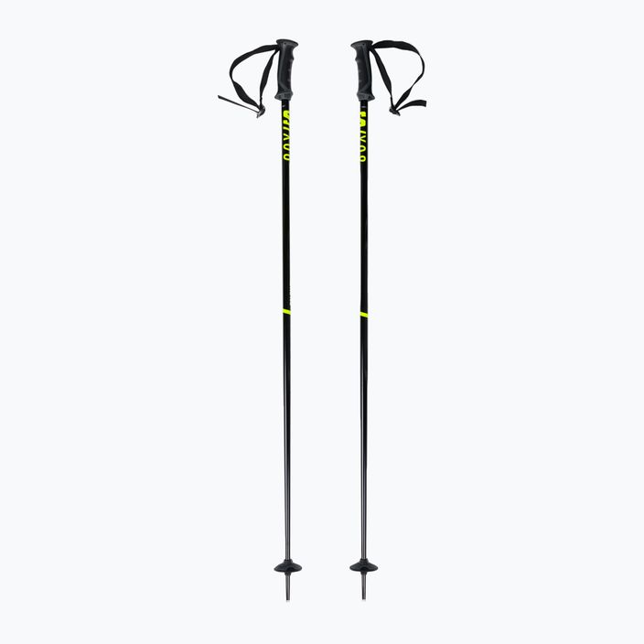Salomon X 08 σκι στύλοι σκι μαύρο/κίτρινο L41172700
