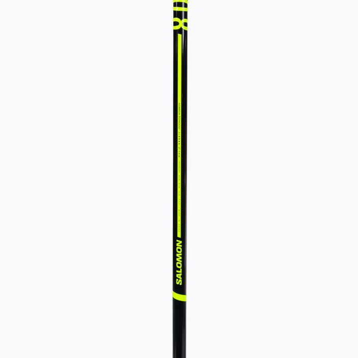 Salomon X 08 σκι στύλοι σκι μαύρο/κίτρινο L41172700 5