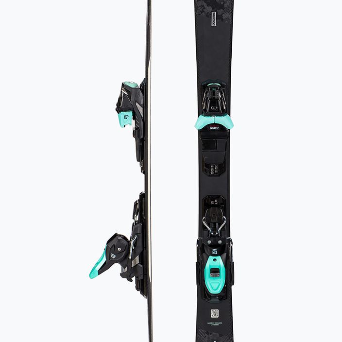 Γυναικεία downhill σκι Salomon S/Force W 7 + M10 GW μαύρο L41135600/L4113250010 5