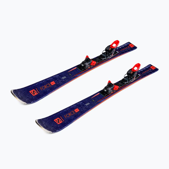Γυναικεία downhill σκι Salomon S/Force Fever + M11 GW navy blue L41135500/L4113230010 4