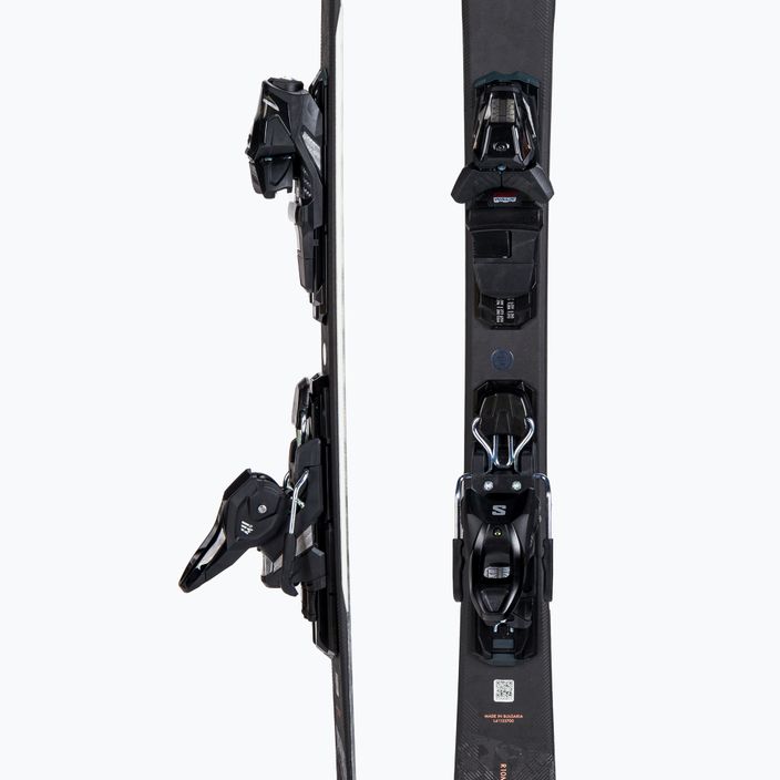 Γυναικεία downhill σκι Salomon S/Force W 5 + M10 GW γκρι L41135700/L4113240010 5