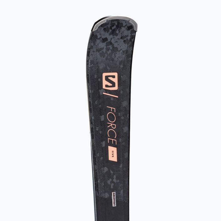 Γυναικεία downhill σκι Salomon S/Force W 5 + M10 GW γκρι L41135700/L4113240010 8