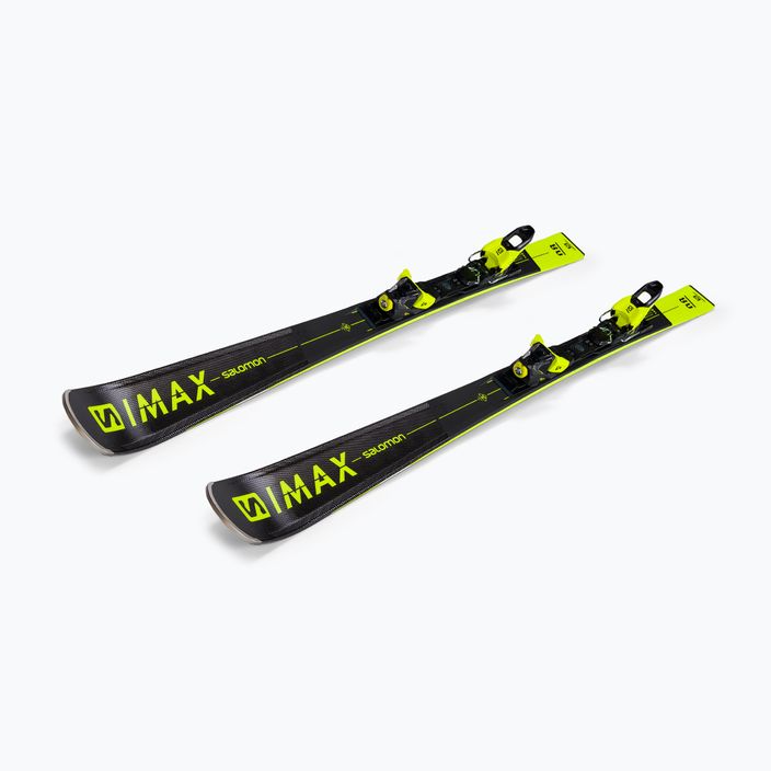 Ανδρικά downhill σκι Salomon S/Max 8 + M11 GW γκρι L41134400/L4113200010 5