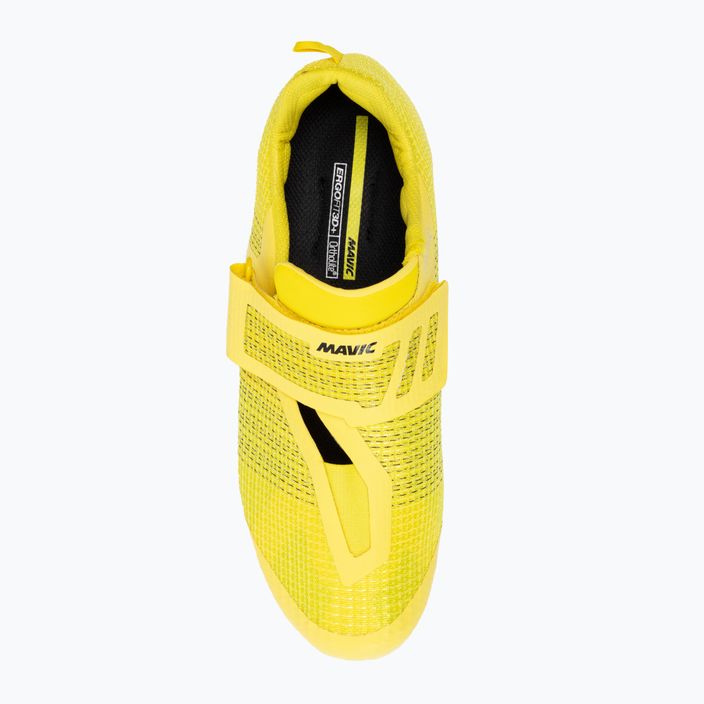 Mavic Tretry Ultimate Tri κίτρινα ανδρικά παπούτσια δρόμου L41019300 6