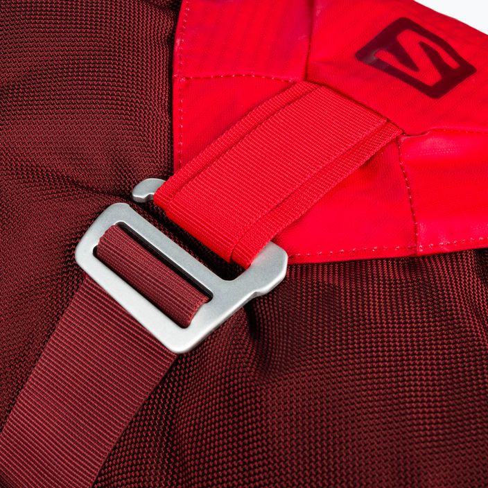 Salomon Outlife Duffel 45L ταξιδιωτική τσάντα κόκκινο LC1516500 5