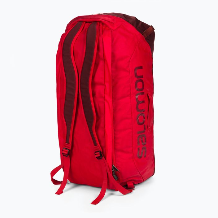 Salomon Outlife Duffel 45L ταξιδιωτική τσάντα κόκκινο LC1516500 6