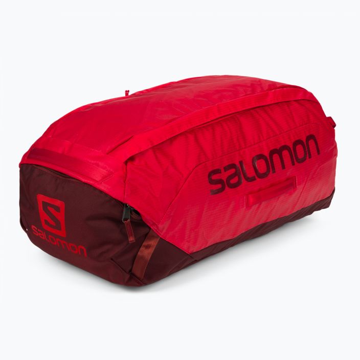 Salomon Outlife Duffel 70L ταξιδιωτική τσάντα κόκκινο LC1467800 2