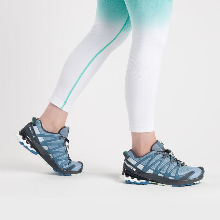 Γυναικεία παπούτσια για τρέξιμο Salomon XA Pro 3D V8 μπλε L41272100 2