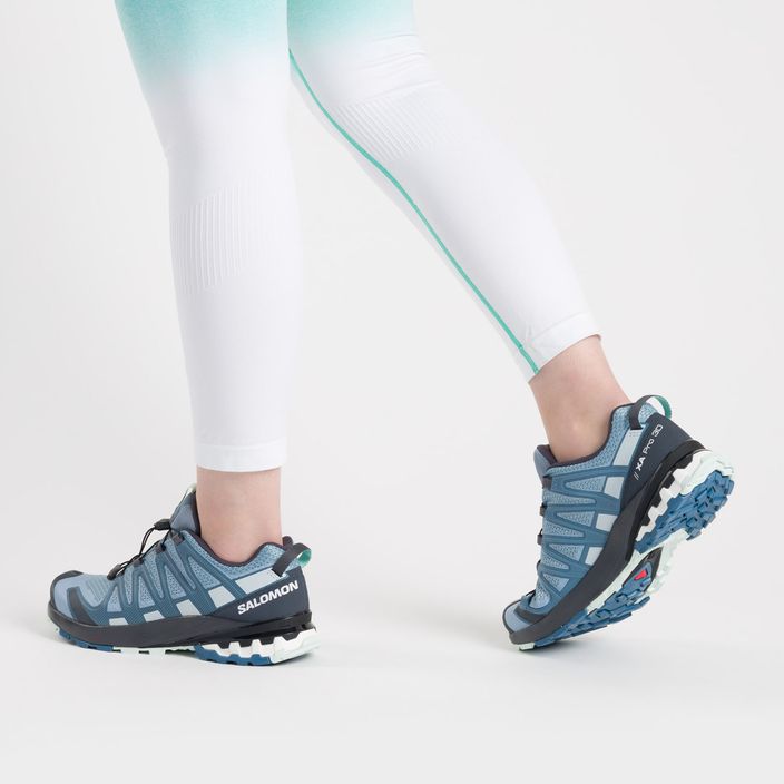 Γυναικεία παπούτσια για τρέξιμο Salomon XA Pro 3D V8 μπλε L41272100 3