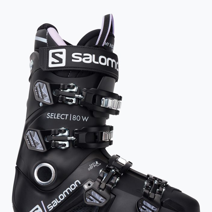 Γυναικείες μπότες σκι Salomon Select 80W μαύρο L41498600 6