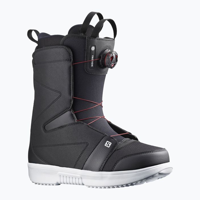 Ανδρικές μπότες snowboard Salomon Faction Boa μαύρο L41342400 11