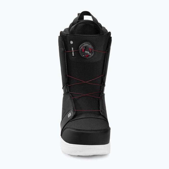 Ανδρικές μπότες snowboard Salomon Faction Boa μαύρο L41342400 3