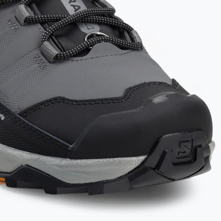 Ανδρικές μπότες πεζοπορίας Salomon X Ultra 4 MID Winter TS CSWP γκρι/μαύρο L41355200 7