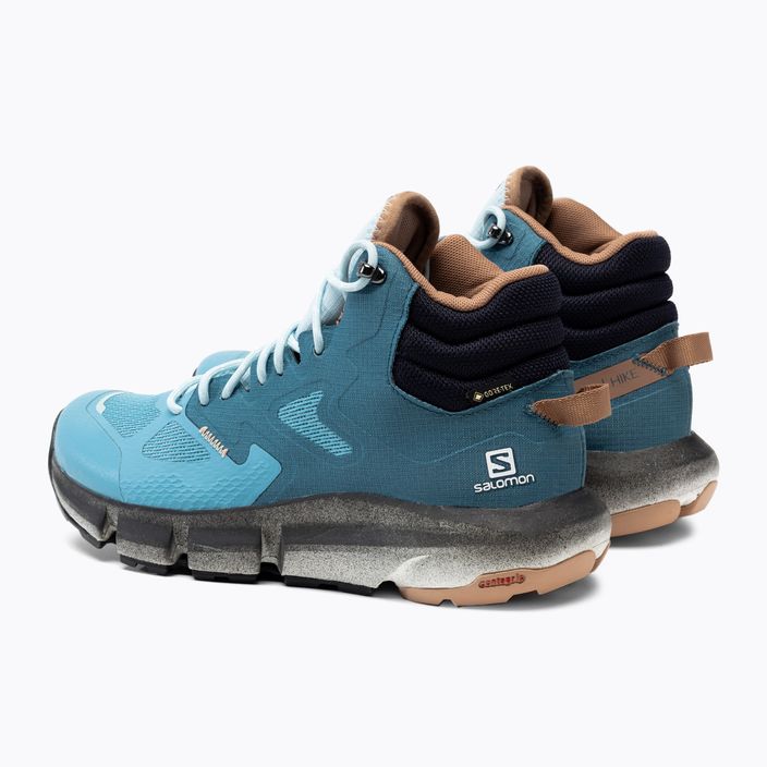 Γυναικείες μπότες πεζοπορίας Salomon Predict Hike Mid GTX μπλε L41460700 3