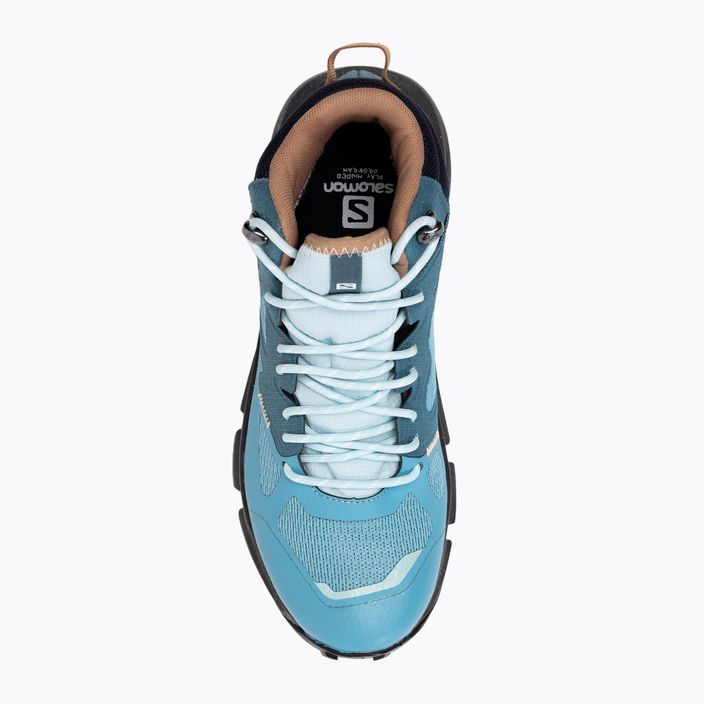 Γυναικείες μπότες πεζοπορίας Salomon Predict Hike Mid GTX μπλε L41460700 6