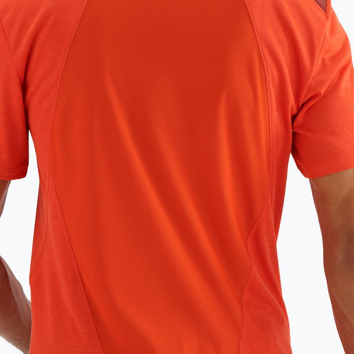Ανδρικό t-shirt trekking Salomon Outline SS κόκκινο LC1715200 6