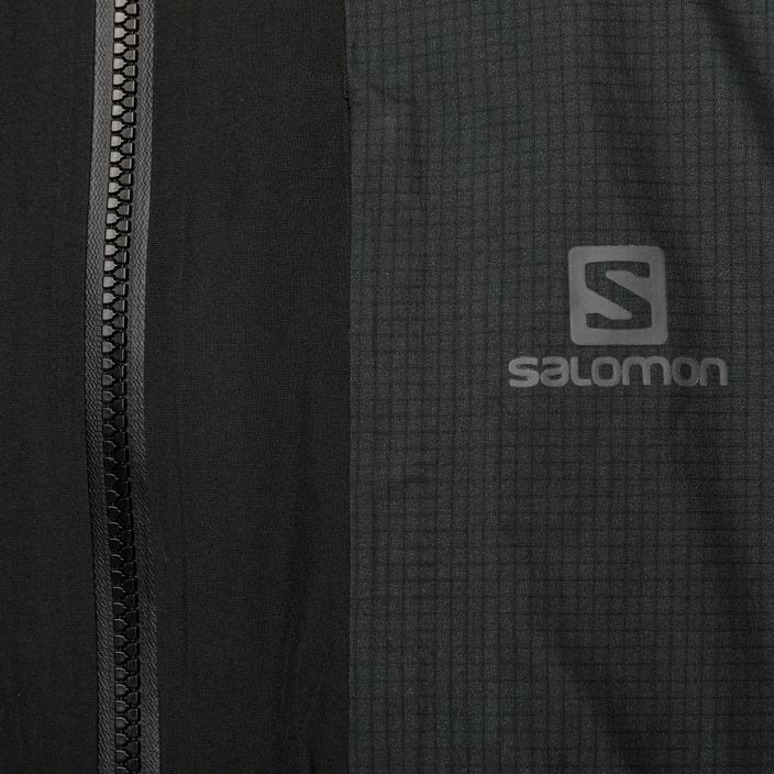 Salomon Outline GTX Hybrid ανδρικό μπουφάν βροχής μαύρο LC1786600 3