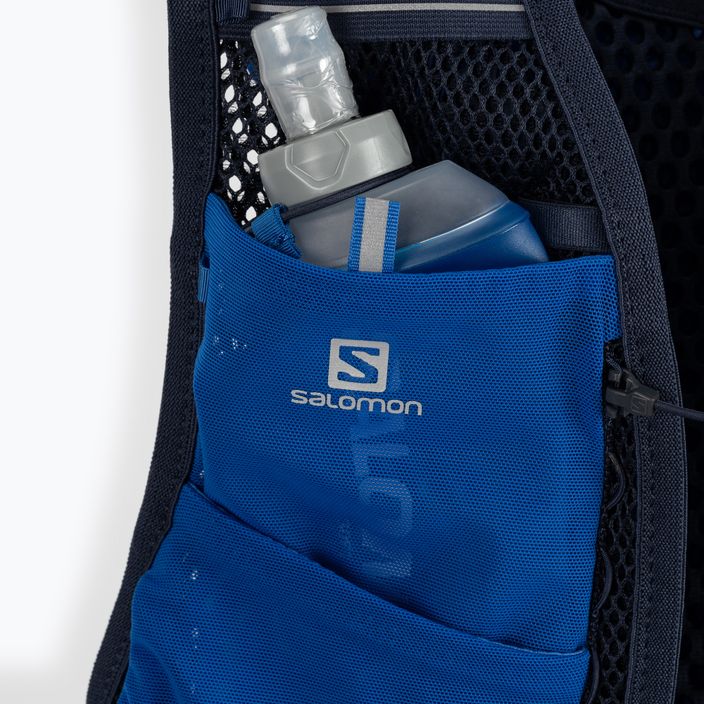 Salomon Active Skin 8 σετ γιλέκο για τρέξιμο μπλε LC1779600 3