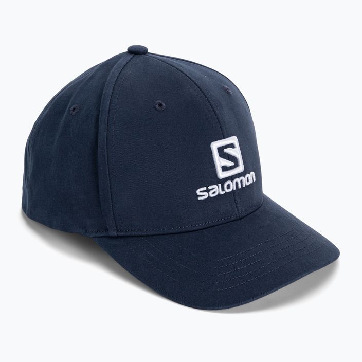 Salomon Λογότυπο καπέλο μπέιζμπολ σκούφο μπλε LC1682300