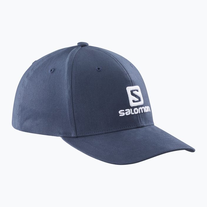 Salomon Λογότυπο καπέλο μπέιζμπολ σκούφο μπλε LC1682300 6
