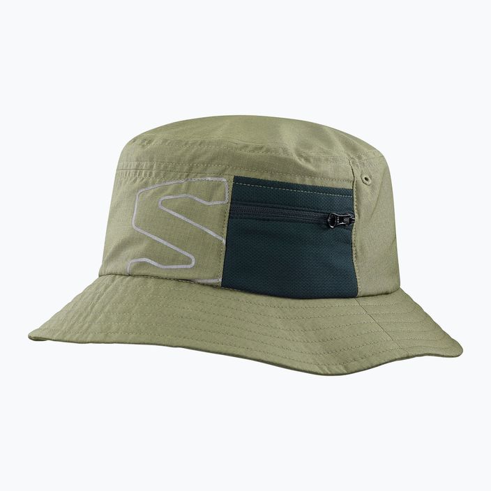 Salomon Classic Bucket Hat καπέλο πεζοπορίας πράσινο LC1680000 4