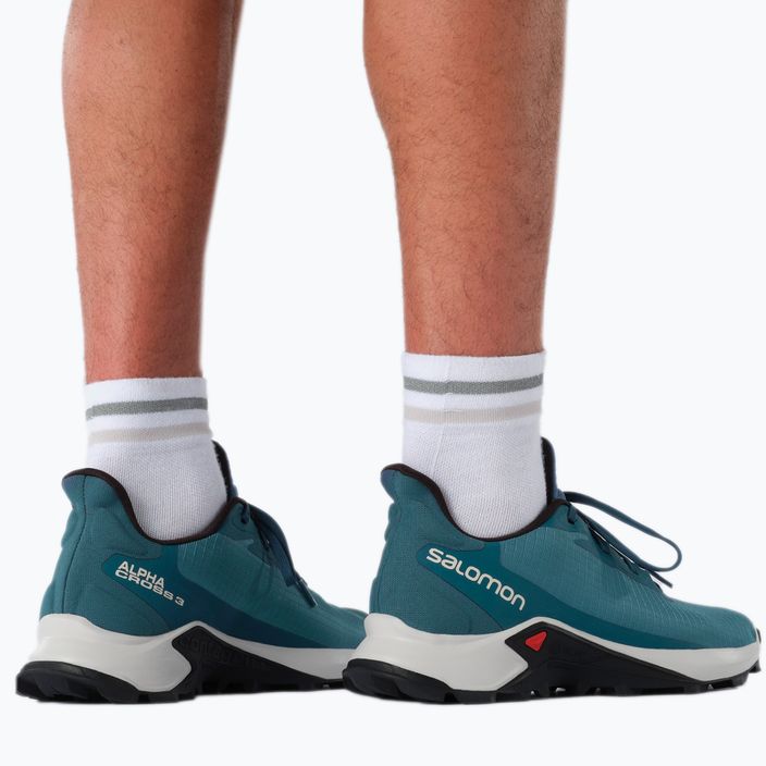 Salomon ανδρικά παπούτσια μονοπατιών Alphacross 3 μπλε L41599700 9