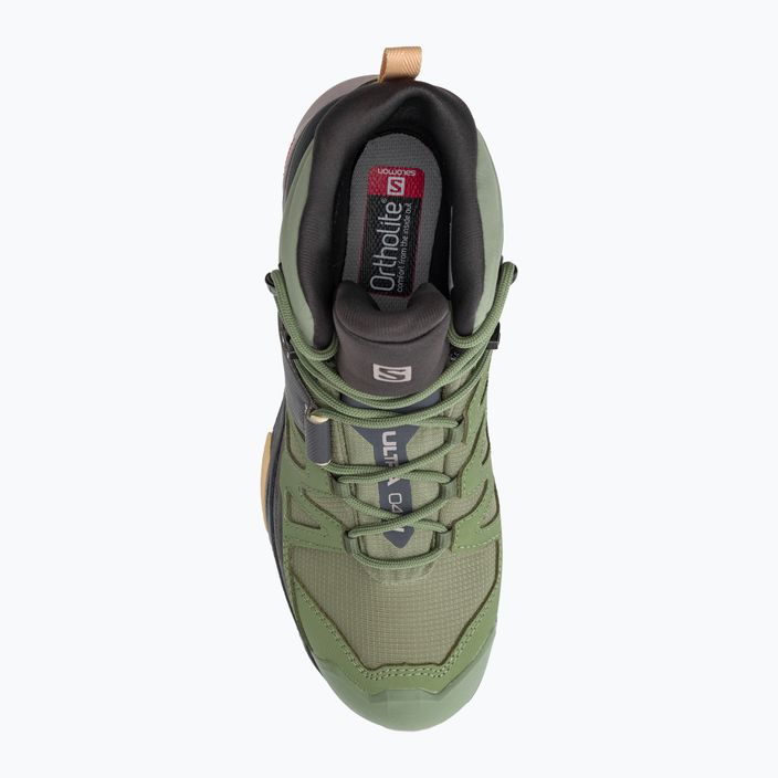 Γυναικείες μπότες πεζοπορίας Salomon X Ultra 4 MID GTX πράσινο L41625100 6
