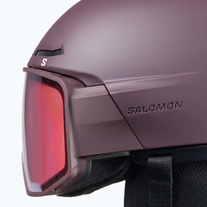 Κράνος σκι Salomon Driver Pro Sigma S1 μοβ L47012000 8
