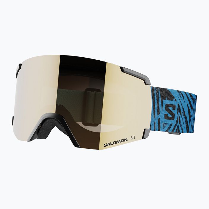 Γυαλιά σκι Salomon S/View μαύρο/χρυσό φλας L47003300 6