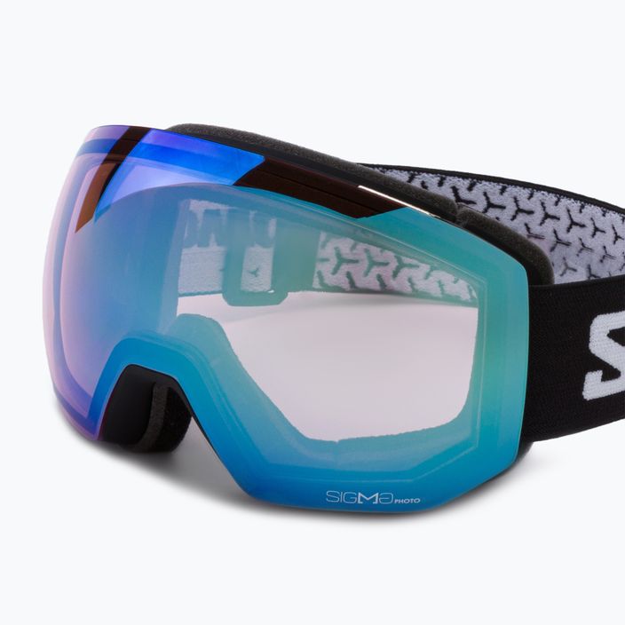Salomon Radium Pro Photo μαύρο/sigma photo sky blue γυαλιά σκι L41784800 5