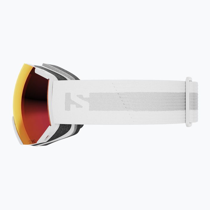 Γυαλιά σκι Salomon Radium λευκό/κόκκινη παπαρούνα Sigma L47005300 9