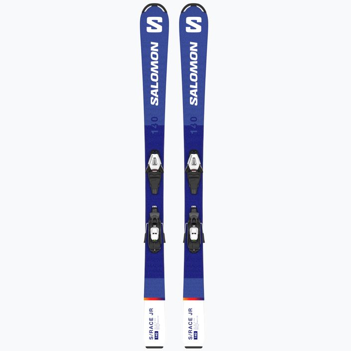 Παιδικά σκι κατάβασης Salomon S Race Jr. + C5 μπλε L47042100 10