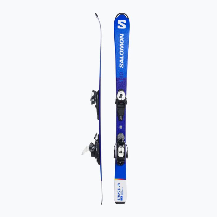 Παιδικά χιονοδρομικά σκι Salomon S Race MT Jr. + L6 μπλε L47041900 2