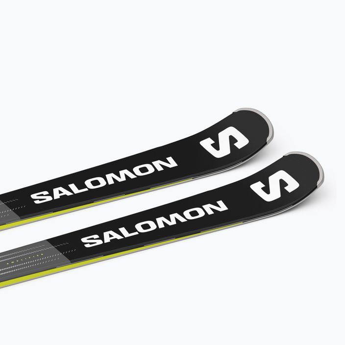 Salomon S Max 8 + M10 σκι κατάβασης μαύρο και λευκό L47055800 12