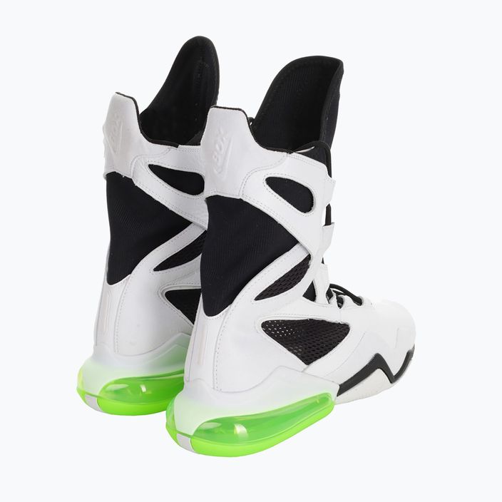 Γυναικεία παπούτσια Nike Air Max Box λευκό/μαύρο/ηλεκτρικό πράσινο 13