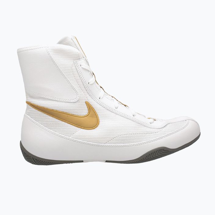 Nike Machomai λευκά και χρυσά παπούτσια πυγμαχίας 321819-170 11