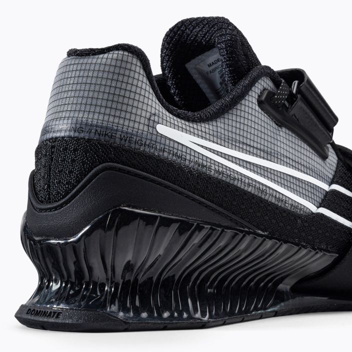 Nike Romaleos 4 παπούτσια άρσης βαρών μαύρο CD3463-010 8