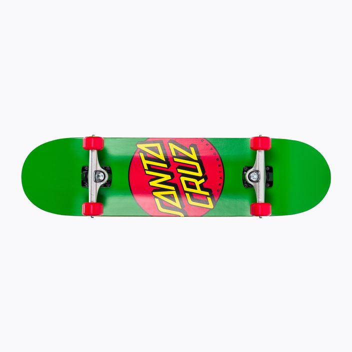 Κλασικό skateboard Santa Cruz Classic Dot Mid 7.8 πράσινο 118731
