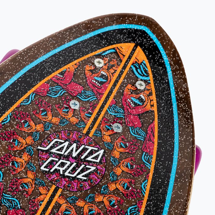 cruiser skateboard Santa Cruz Cruzer Cruzer Mandala Hand Shark 8.8 καφέ 124573 6